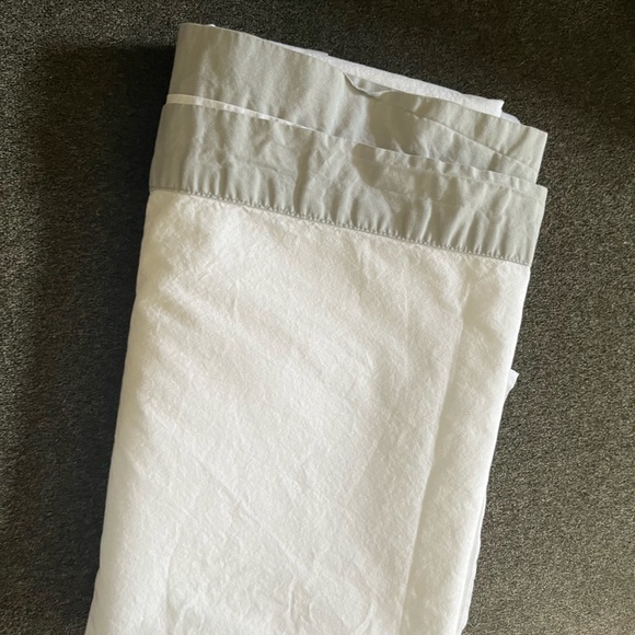 Pottery Barn Teen Twin size XL 100% Organic Cotton Flat sheet - Picture 8 of 15